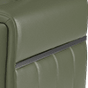 trusty embossed leather dark olive