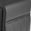 trusty embossed leather jet black