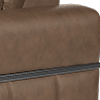 trusty embossed leather chestnut