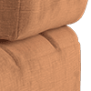 casual chenille rust