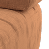 casual chenille rust