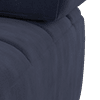 lifestyle mottled fabric navy blue