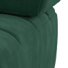 lifestyle mottled fabric dark green