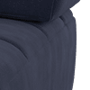 lifestyle mottled fabric navy blue