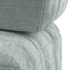 casual chenille grey