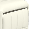 trusty sheen leather white