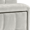 lifestyle nubuck feel fabric light grey