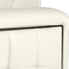 trusty sheen leather white