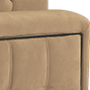 lifestyle nubuck feel fabric camel
