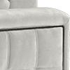 lifestyle nubuck feel fabric light grey