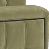lifestyle nubuck feel fabric moss