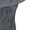 luxe chenille charcoal all over
