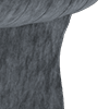 luxe chenille charcoal all over