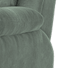lifestyle flecked fabric mineral green