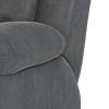 lifestyle flecked fabric charcoal