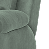 lifestyle flecked fabric mineral green