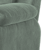 lifestyle flecked fabric mineral green