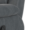 lifestyle flecked fabric charcoal