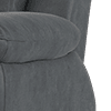lifestyle flecked fabric charcoal