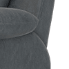 lifestyle flecked fabric charcoal