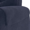 lifestyle mottled fabric navy blue
