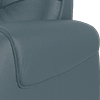 trusty matt leather steel blue