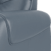 trusty soft sheen leather smoke blue