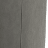 relaxed natural grain leather charcoal mix without trim