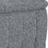 woven textured fabric charcoal