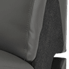 trusty embossed leather charcoal