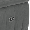 lifestyle flecked fabric charcoal