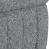 woven textured fabric charcoal
