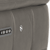 trusty embossed leather grey