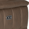 trusty embossed leather chestnut