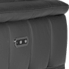 trusty embossed leather jet black