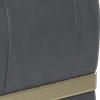 trusty embossed leather navy