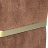 relaxed chenille burnt sienna