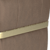 trusty embossed leather chestnut