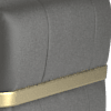 trusty embossed leather charcoal