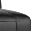 trusty embossed leather jet black