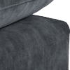 luxe chenille charcoal all over