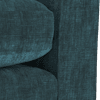 luxe chenille teal all over