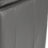 trusty embossed leather charcoal