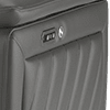 trusty embossed leather charcoal