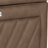 trusty embossed leather chestnut