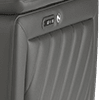 trusty embossed leather charcoal