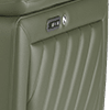 trusty embossed leather dark olive