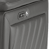 trusty embossed leather charcoal