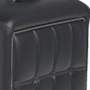 trusty sheen leather jet black