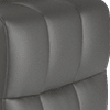 trusty embossed leather charcoal